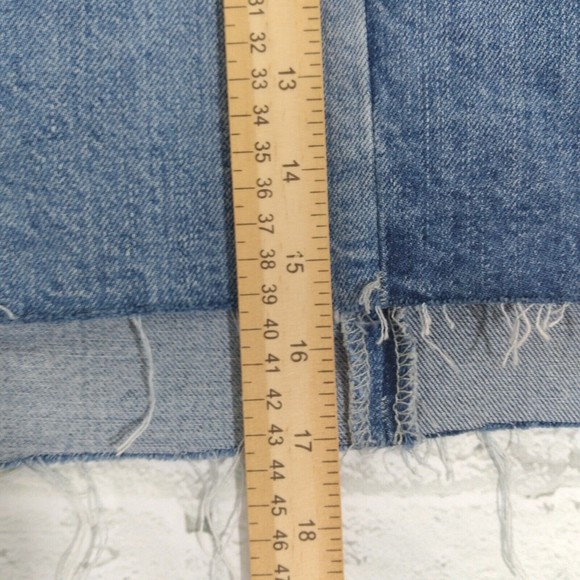 Gianni Bini Womens Skirt Size Large Becca Two Tone Jean Denim 90s Y2K - Picture 5 of 8